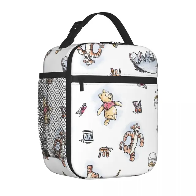 Disney Cartoon Winnie The Pooh Insulated Lunch Bag: A Delightful and Practical Companion for All Occasions