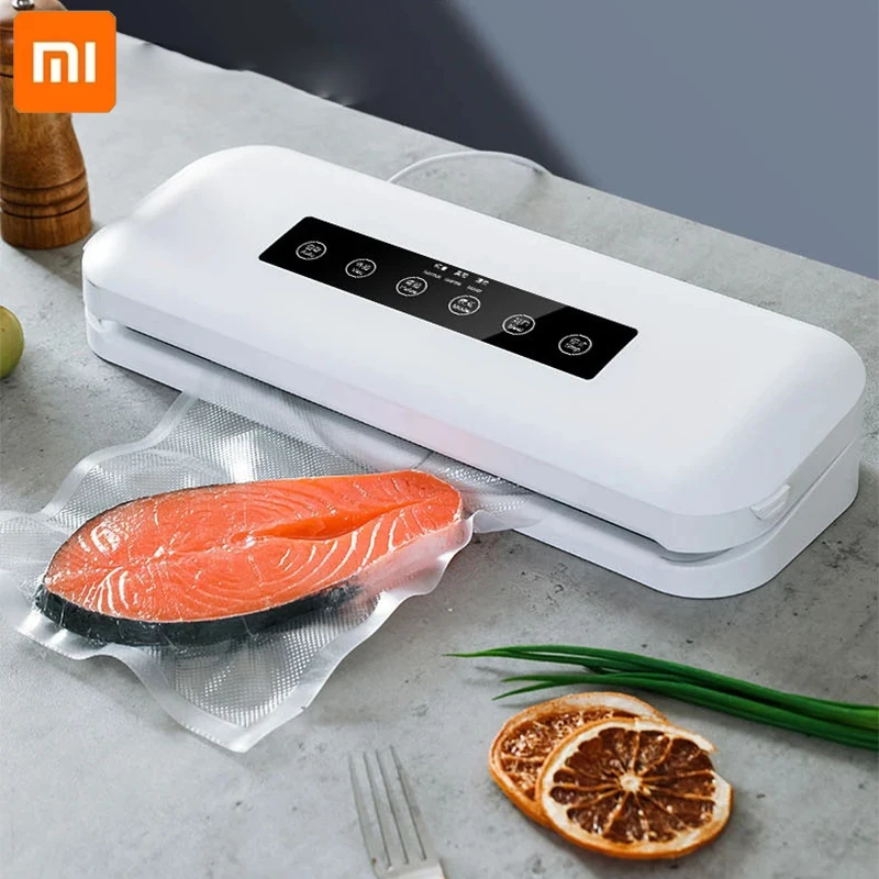 Xiaomi Food Vacuum Sealer Vacuum Packing Machine Packed Bags Automatic