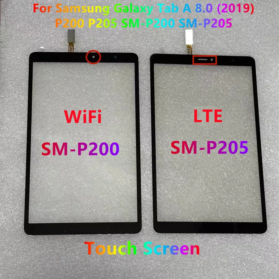 Фото Новый 8-дюймовый сенсорный экран с цифровым преобразователем для Samsung Galaxy Tab A 8,0 (2019) №2