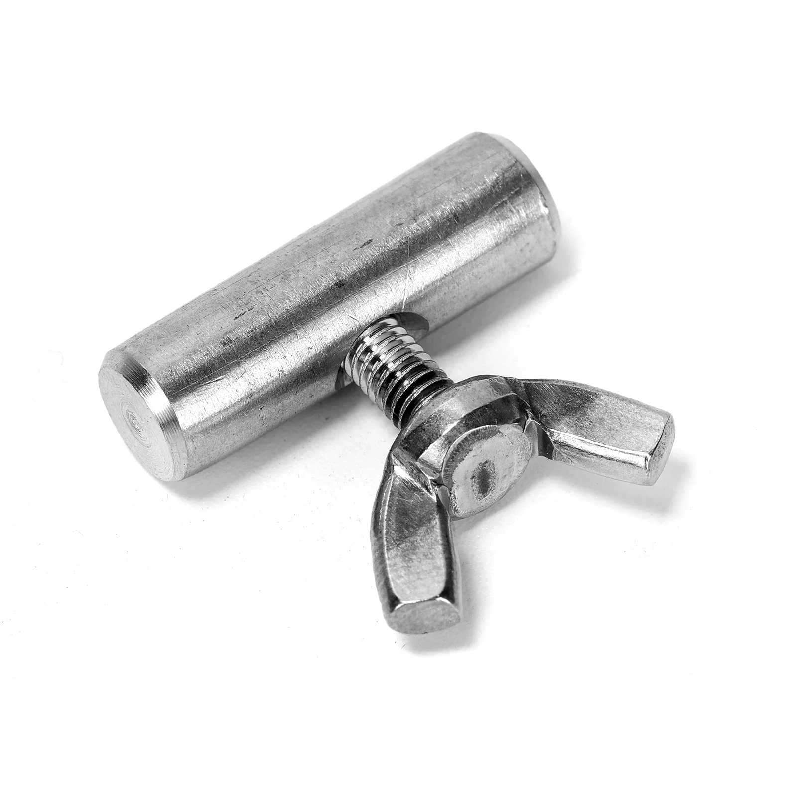 8Pcs Awning Track Stopper, 8mm Cylindrical Stainless Steel Awning Accessories for Car, RV, Yacht, Outdoor Track(8x25mm)