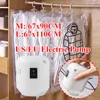 Hanging Vacuum Bags Space Saving Clothes Compression Storage Bag Empty Pump Bags Clothes Quilt Vacuum Pack Organizer 1
