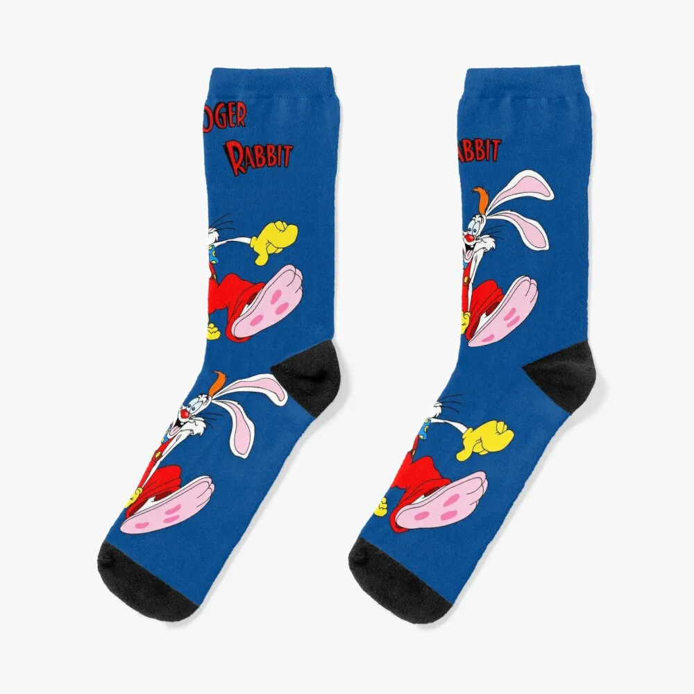 Roger Rabbit I Socks Luxury Christmass Gift Retro Men Socks Luxury Brand Women'S