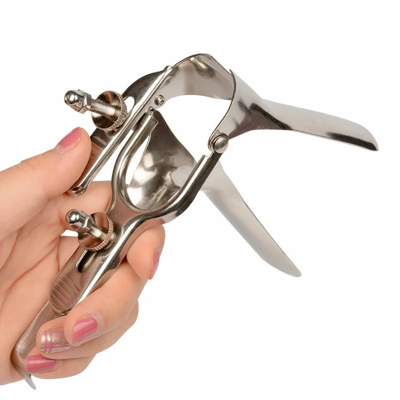 Bdsm Extreme Anal Vagina Dilator Vaginal Speculum Mirror Enema Metal Anus Pussy Dilator Anal Toy Gay Woman Butt Expansion Device anal plug dilator vaginal expander