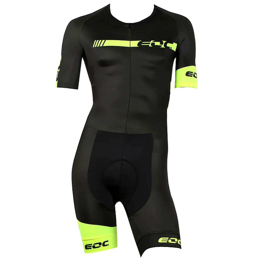 EOC Sport Inline Speed Skates Clothing Skating Race Speedsuit Men's Short Sleeve Colorful Tri Suit 인라인 스피드 스케이트 Ciclismo Sets 3