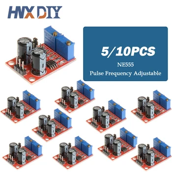 5/10pcs NE555 PULSE Frequency Duty CYCLE ปรับได้โมดูล Square WAVE สัญญาณ 5 V-12 V Stepper Motor DRIVER NE 555 1