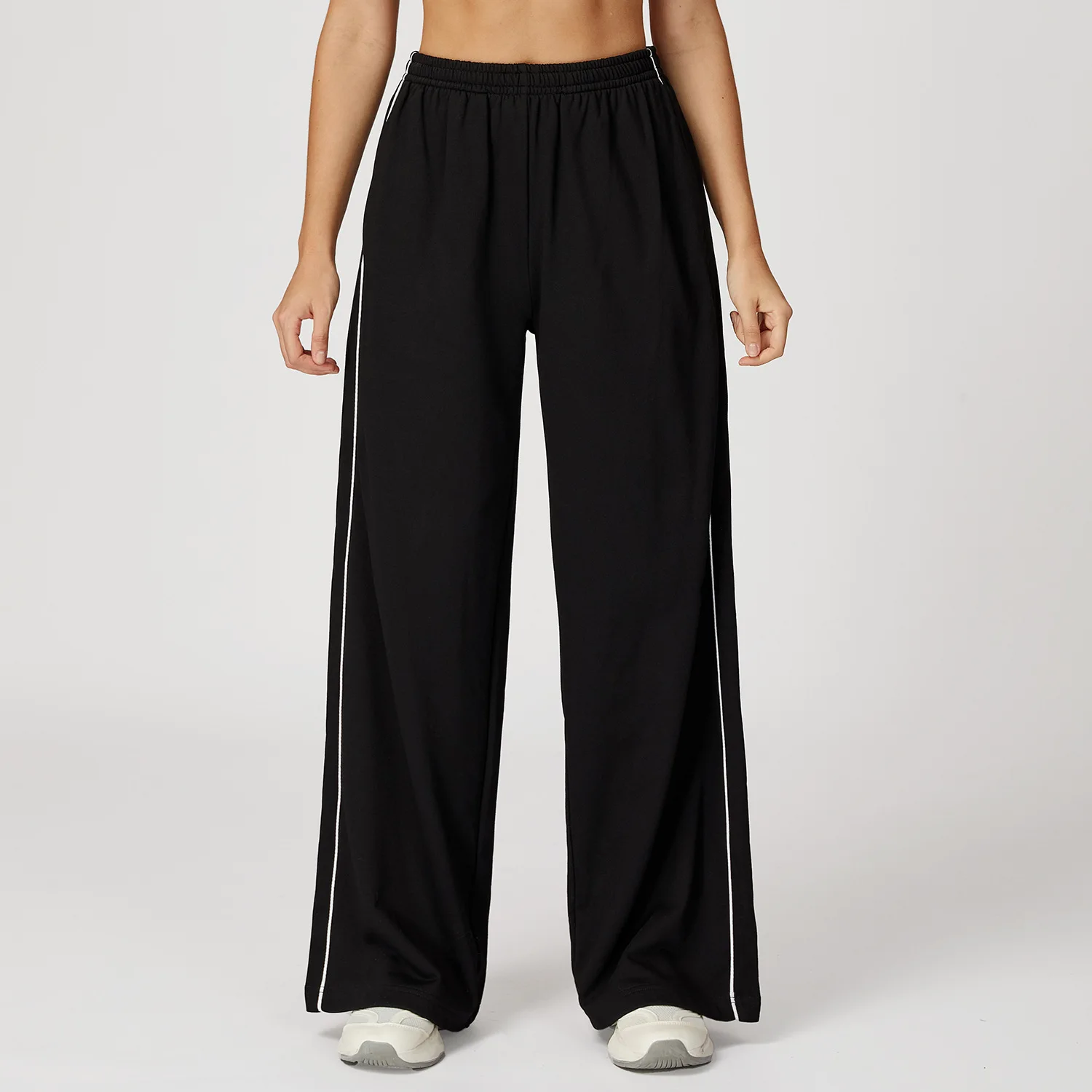 Pantalon Jogger Large Femme avec Poches