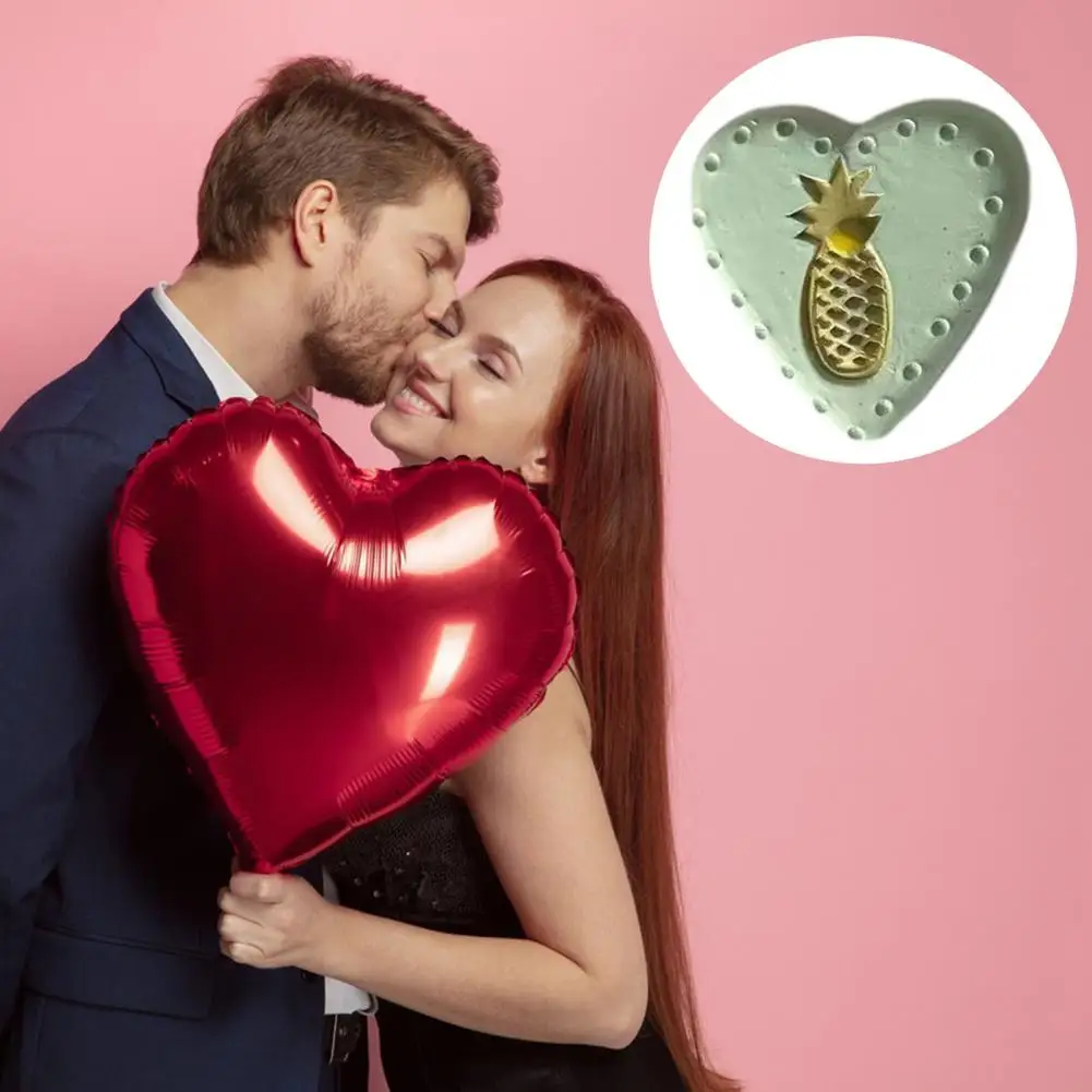 

Карманный жетон, портативный, тройной, успокаивающий полимер, мини-украшение в форме сердца, подарок для воодушевления, снятия тревоги, милый подарок на день рождения