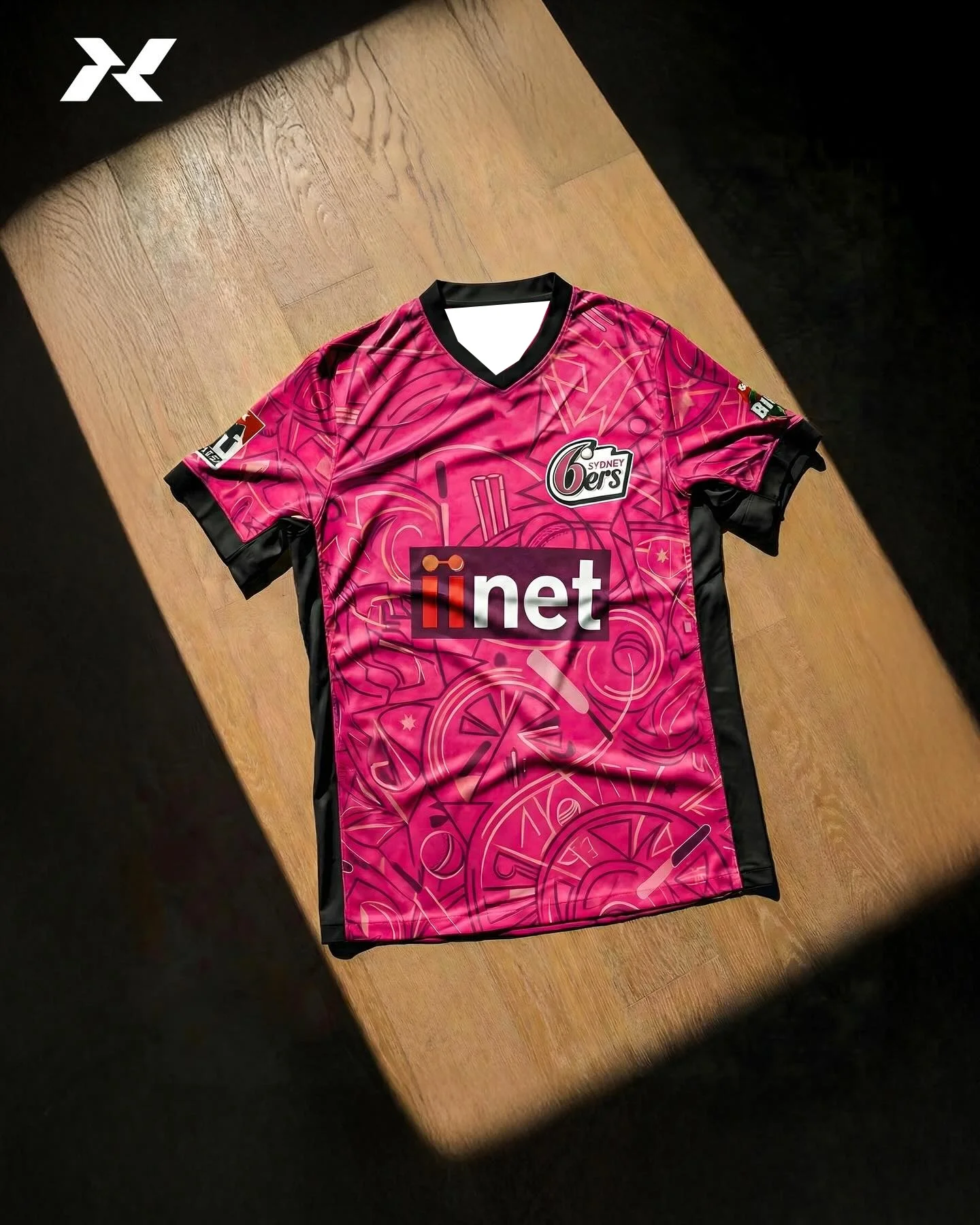 2026-27 Neue Sydney Sixers Cricket-Trikots Familienkleidung Sport-Match-T-Shirts Y2K Geeignet für den Alltag und das Training
