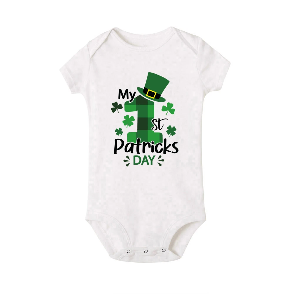 Baby's First St. Patrick’s Day Romper 5