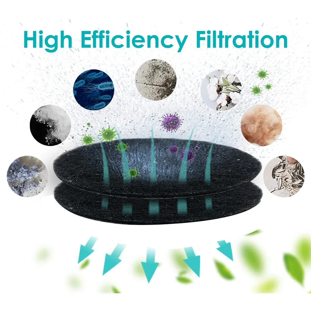 Sponge Filter Replacements for Vacuum Suction Grooming Kit Cleaning Tool (6/10 Pack)