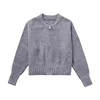 TRAF Sweater Cardigan for Women jacket tricots Coat Knit Outerwears Autumn Winter 2024 Woman Fashion Knitwears Cardigan 6