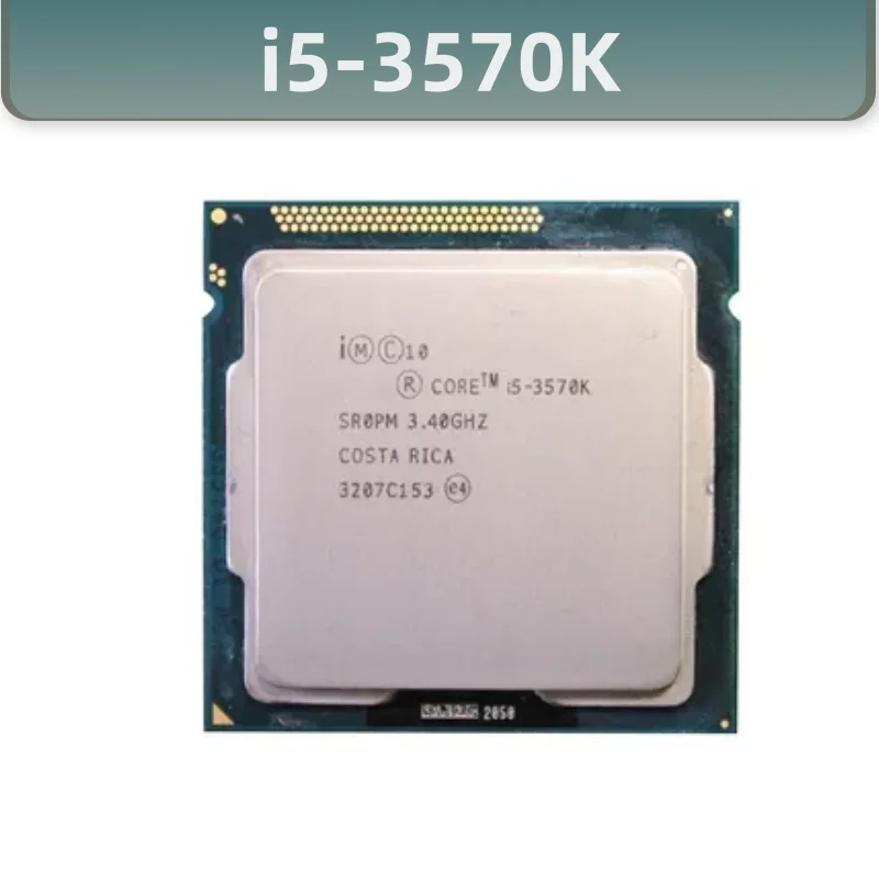 

Процессор Core i5 3570K 3,4 ГГц 6 Мб 5.0gt/s SR0PM LGA 1155, ЦПУ, четырехъядерный процессор