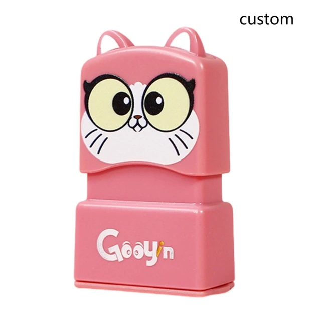 Fun Pattern Stamp Customizable Name Seal for Children's Apparel School Uniform 2