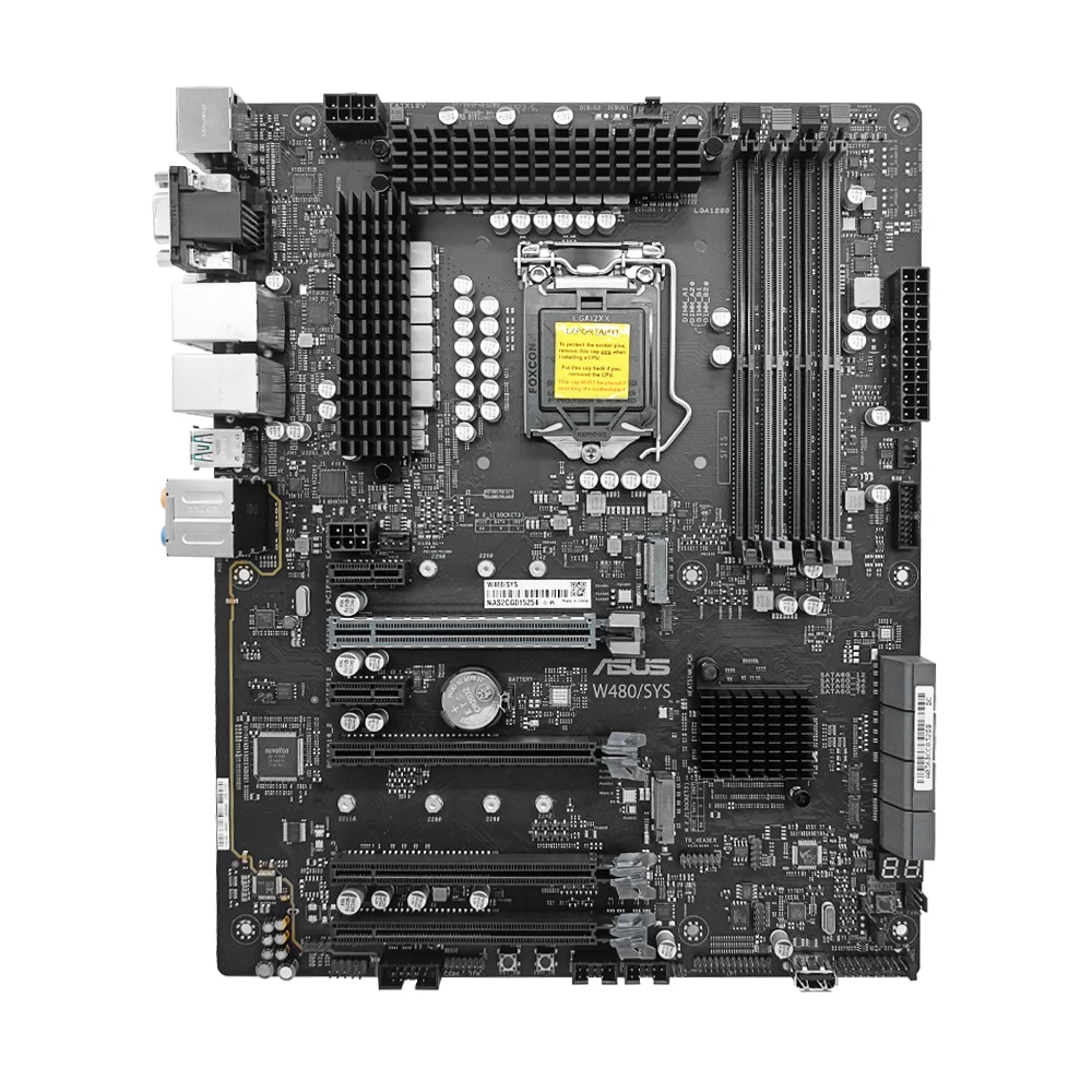 ASUS W480 motherboard W480/SYS Intel W480 LGA 1200 DDR4-2933 ECC - Main Image
