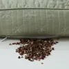 【 Pure Buckwheat Shell Wheat Partition Neck Pillow 】 Natural Herbal Whole Buckwheat Shell Pillow Core Adult Inverted Bow Cervica 4
