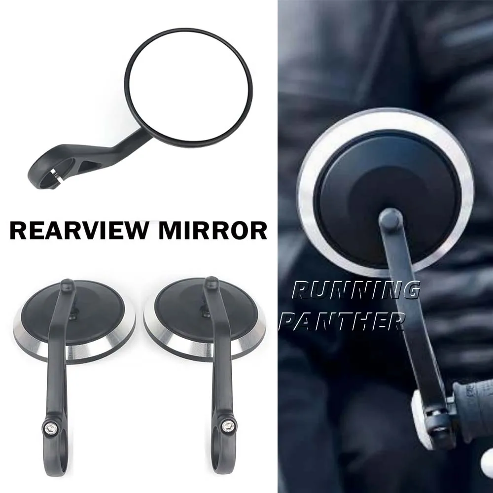 

For Rocket 3 Street Triple S 765 765RS 765R Speed Triple 1200RS 1200RR Motorcycle Handlebar Rearview Handle Bar End Mirror Kit