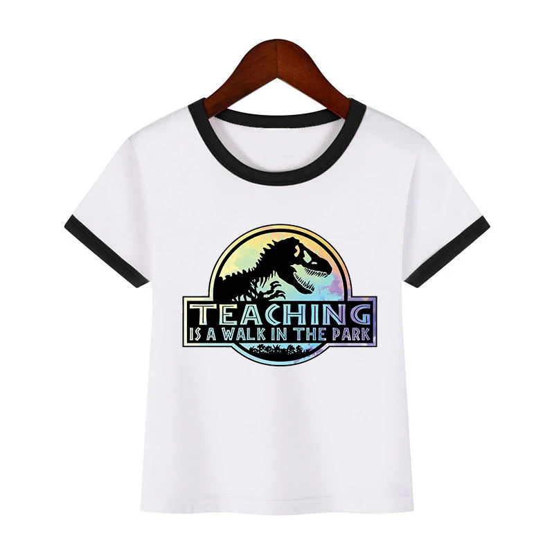 2022 JURASSIC PARK Print T Shirt Child 