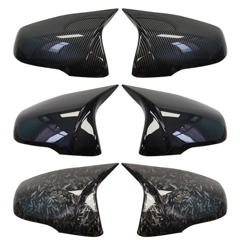 BMW X1 X2 Z4 1 시리즈 F48 F49 F39 F52 F40 G29 및 토요타 수프라 사이드 리어뷰 미러 윙 커버 자동차 액세서리에 적합