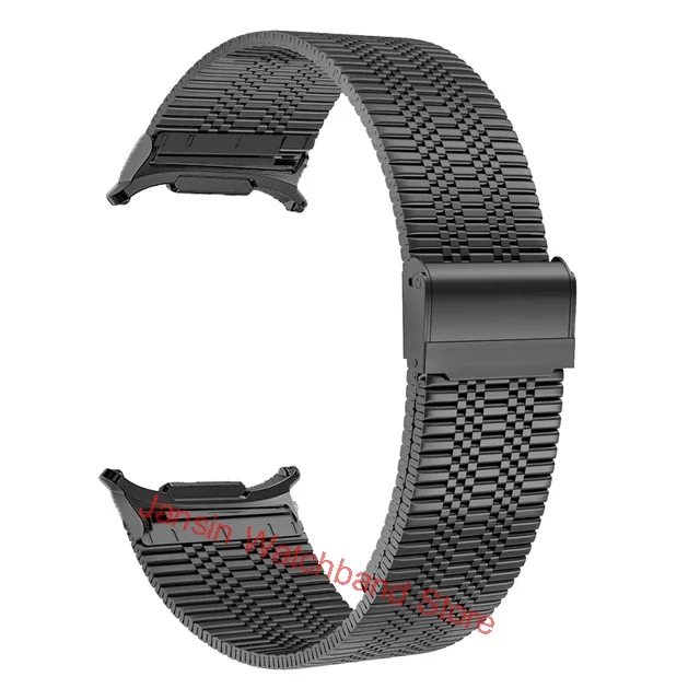 Premium Stainless Steel Watch Strap - Elegant No Gap Metal Band Bracelet