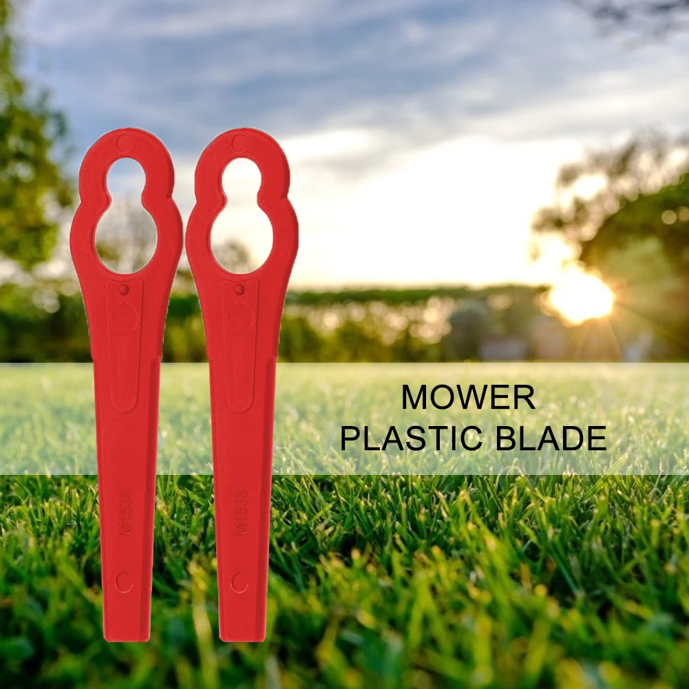 20/60/100/120pcs Replacement Blade Set Plastic L83 Cutter Blades  Grass Trimming Machine Blade Grass Trimmer Accessories