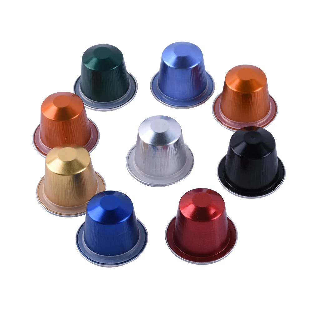 Verwoesten succes regionaal 5000PCS Nespresso Coffee Capsule Cup With Self adhesive Lids For Filling  Empty Nespresso Disposable Pods Refillable Reusable| | - AliExpress