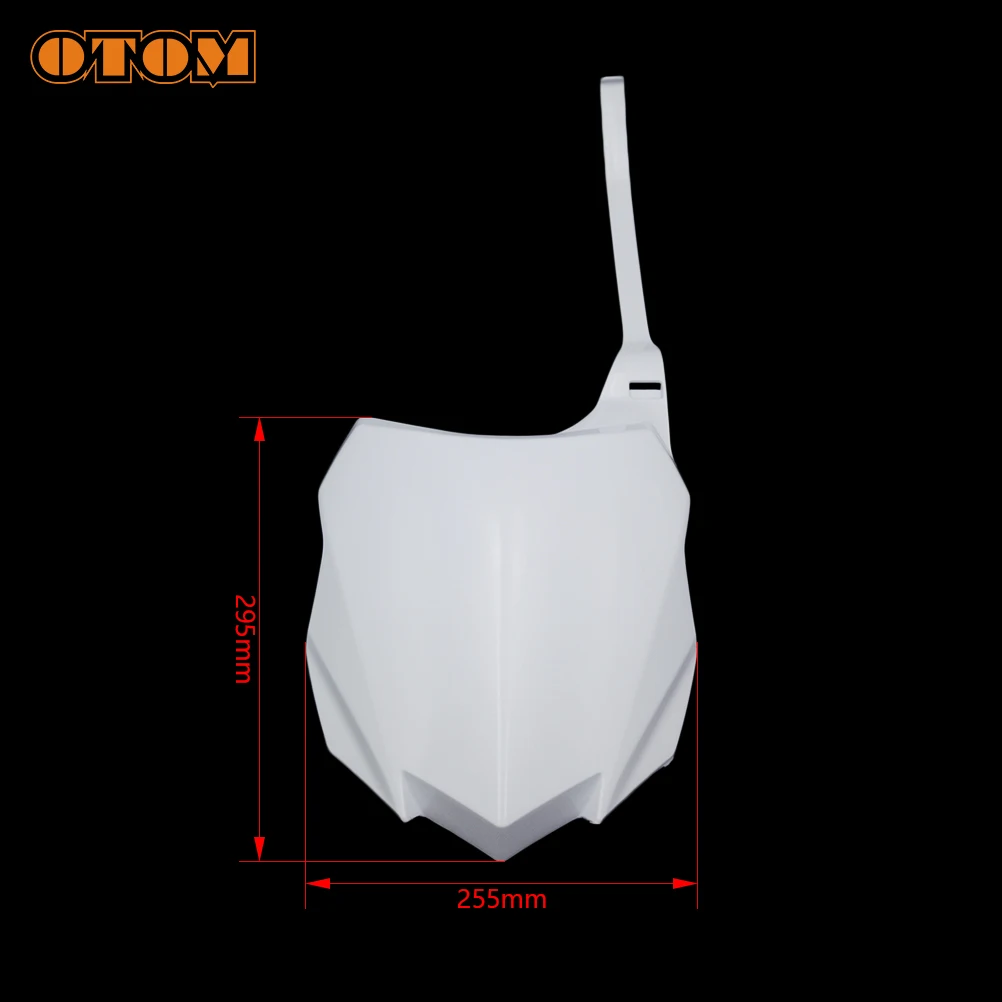 OTOM 2013-2015 오토바이 전면 번호판 등록 커버 라이센스 카드 가드 가와사키 KX250F KX450F 핏 더트 바이크 부품