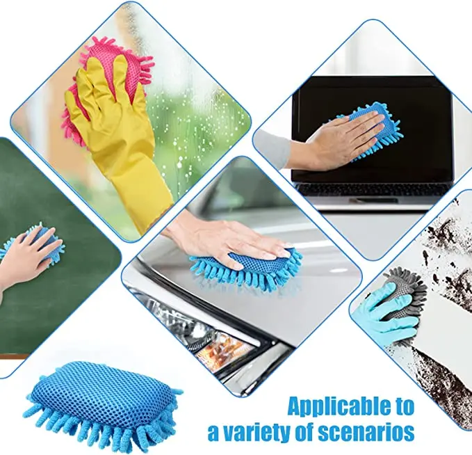 4 Pieces Whiteboard Eraser Blackboard Erase Cleaning Reusable Sponge
