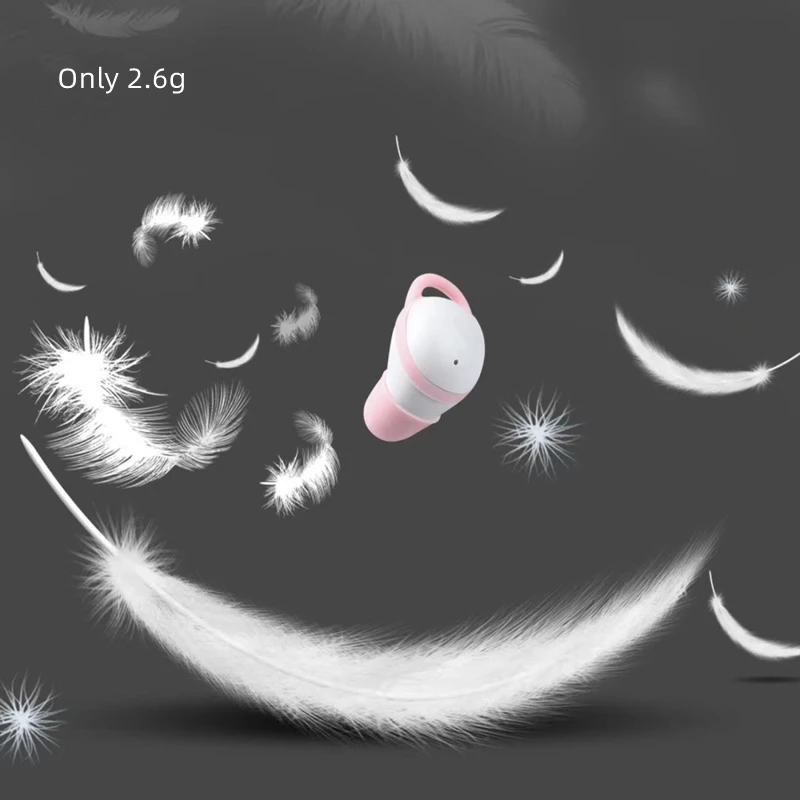 Haayot-fones de Ouvido Estéreo sem Fio Bluetooth com Micro Minúsculos Fones de Ouvido Hifi Mini Fones de Ouvido Invisíveis Dormir Ture Alta Qualidade - Image 2