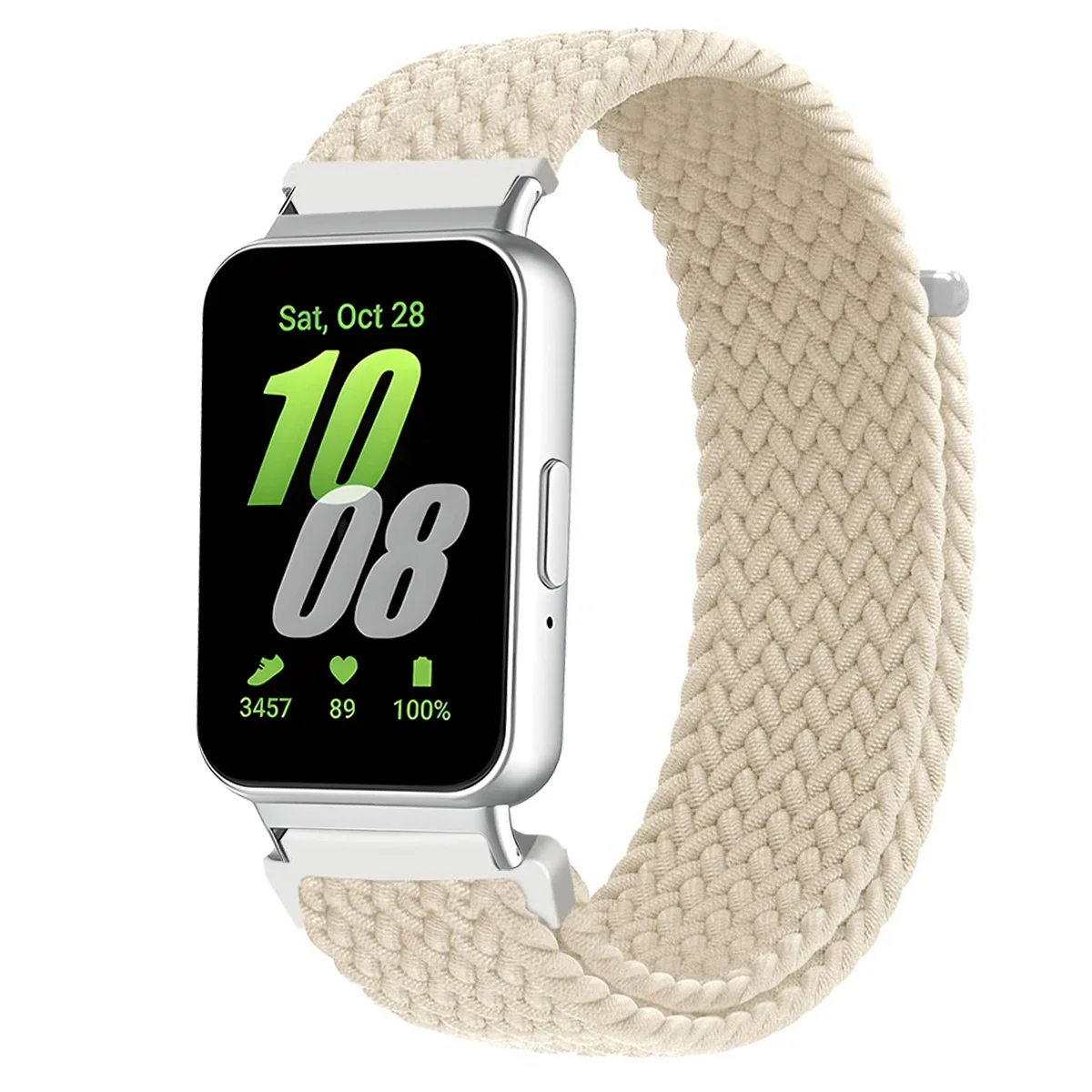 Adjustable Sport Nylon Braided Replacement Band - Universal Fitness Tracker Strap Accessory
