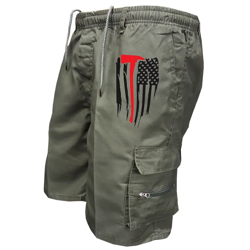 

Summer men's hiking multi-pocket cargo shorts Lightweight quick-drying outdoor military tactical shorts men's camping fishing