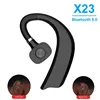 X23 Wireless Earphones One Ear Bluetooth Headphones TWS In Ear EarHooks Mini Handsfree Calls Headset With Microphone 1
