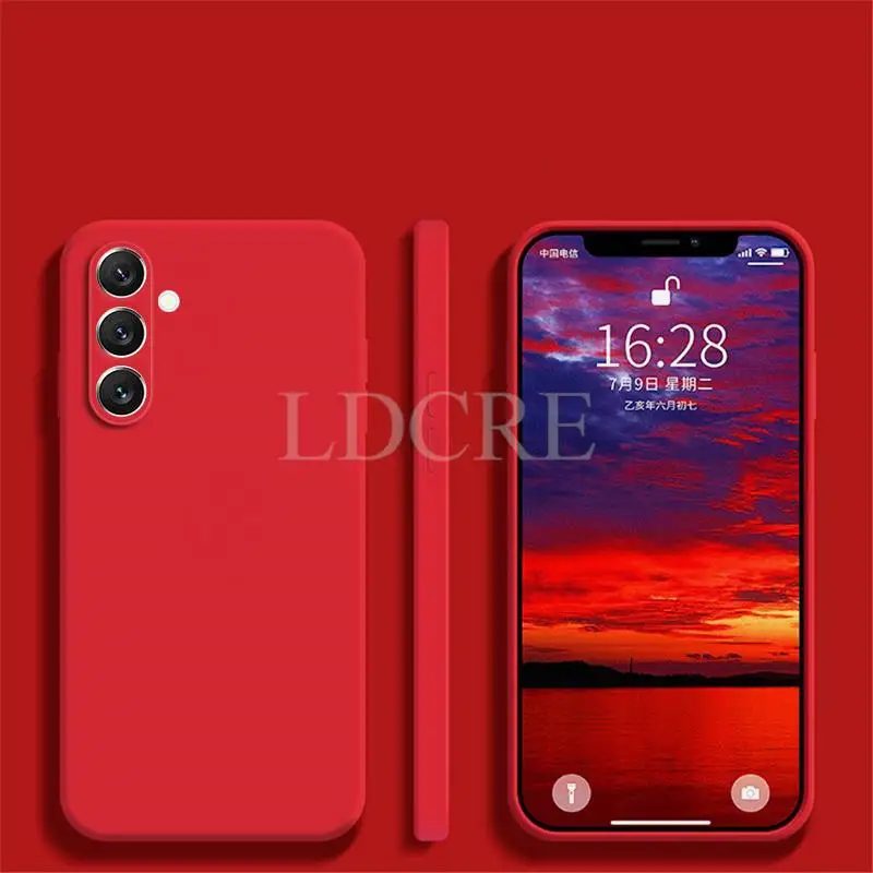 Liquid Silicone TPU Protector Case for Samsung Galaxy - Enhanced Durability and Style