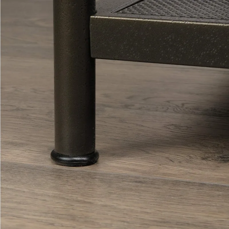 Sauder Boulevard Cafe Executive Desk, in Black finish 5