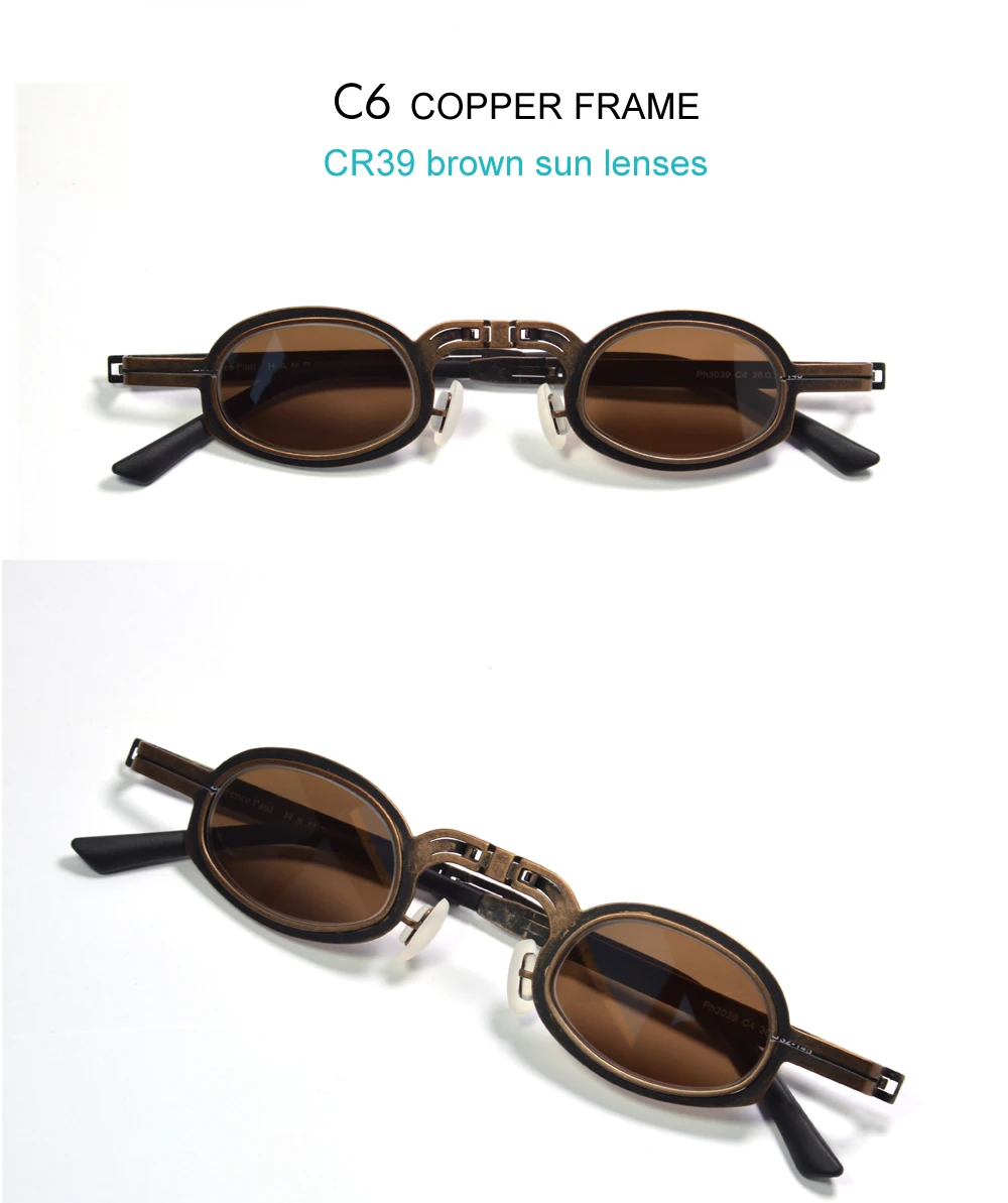 Steampunk Polarisierte Kleine Lustige Sonnenbrille für Männer Metall Faltbare Sonnenbrille Schutz Outdoor Fahrbrille Partybrille für Männer – Detail 10