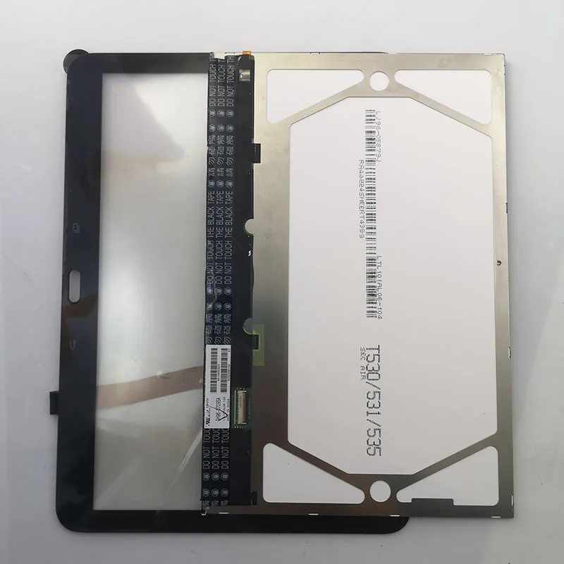 Substituição Lcd para Samsung Galaxy Tab 10.1 T530 T531 T533 T535 Display Lcd de Toque Digitador da Tela Montagem do Quadro Peças - Imagem 2