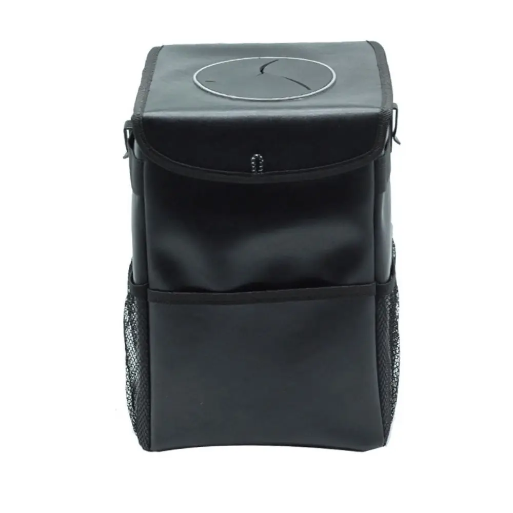 

Collapsible Car Trash Can Bin with Lid Waterproof Leak-Proof Seat Back Storage Bag Portable Large Capacity