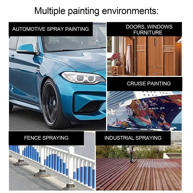 Mixing Cup For Hvlp Paint Spray Clear Scale Reusable Car Painting Kit Paint Tools & Equipment With 50 Cup & Lids System Spray