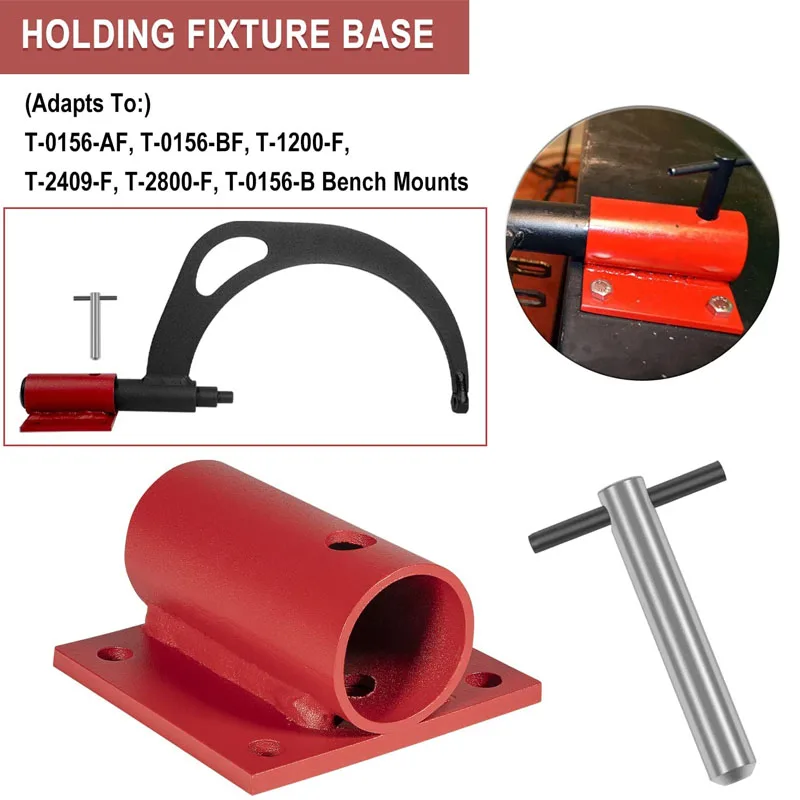 Transmission Holding Fixture Tool J-8763-B with Base Fit for GM Transmissions Small Engine 3L30, 200, 200C, Replace for T-0156-B