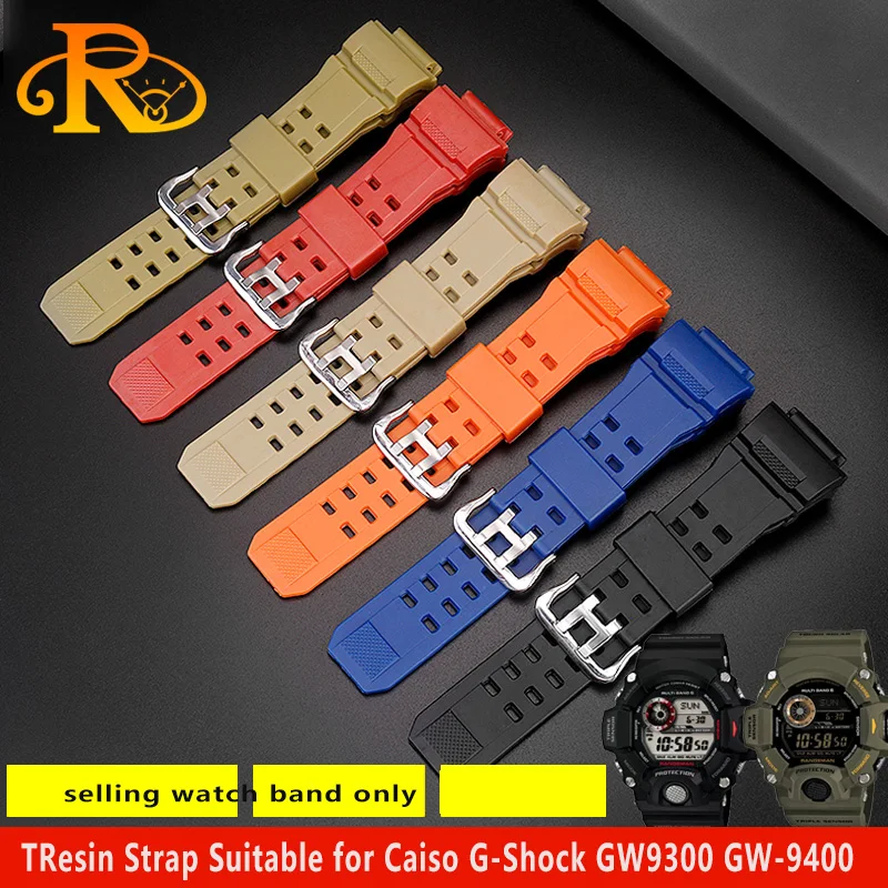 Per Casio G-Shock Rangeman Gw-9400 9300 Camouflage Resin Rubber Tpu Band Men Sport Bracciale Impermeabile Accessori Per Orologi