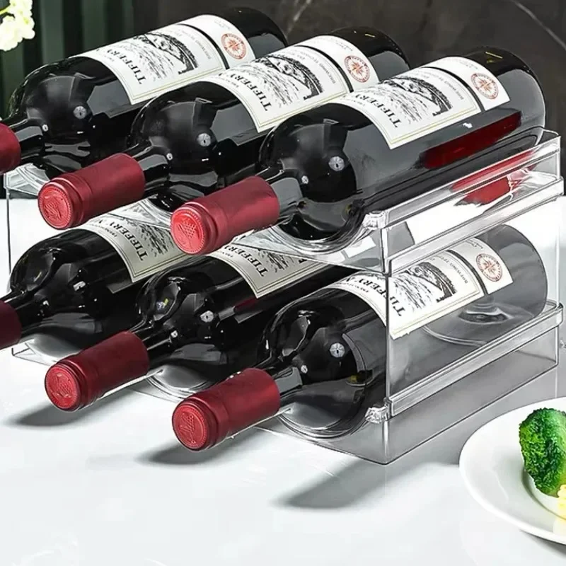 Clear acrylic bar wine cabinets red wine glasses bottle bar cabinet home furniture Cantina Mueble #IV0075 wine rack