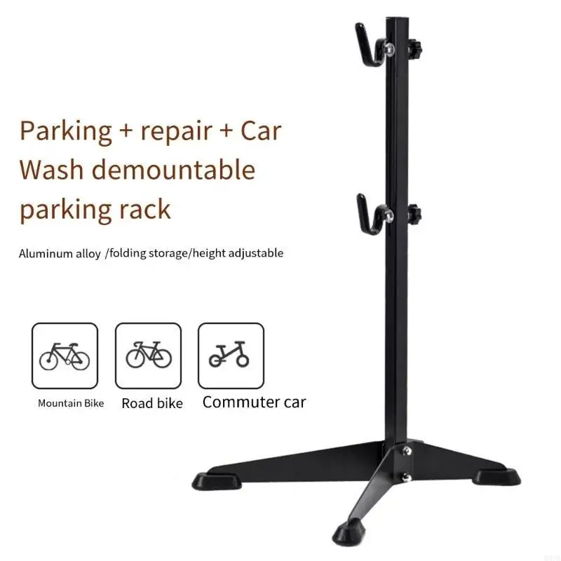 Générique Bike Parking Rack – Aluminum Alloy PVC 31.5x42cm