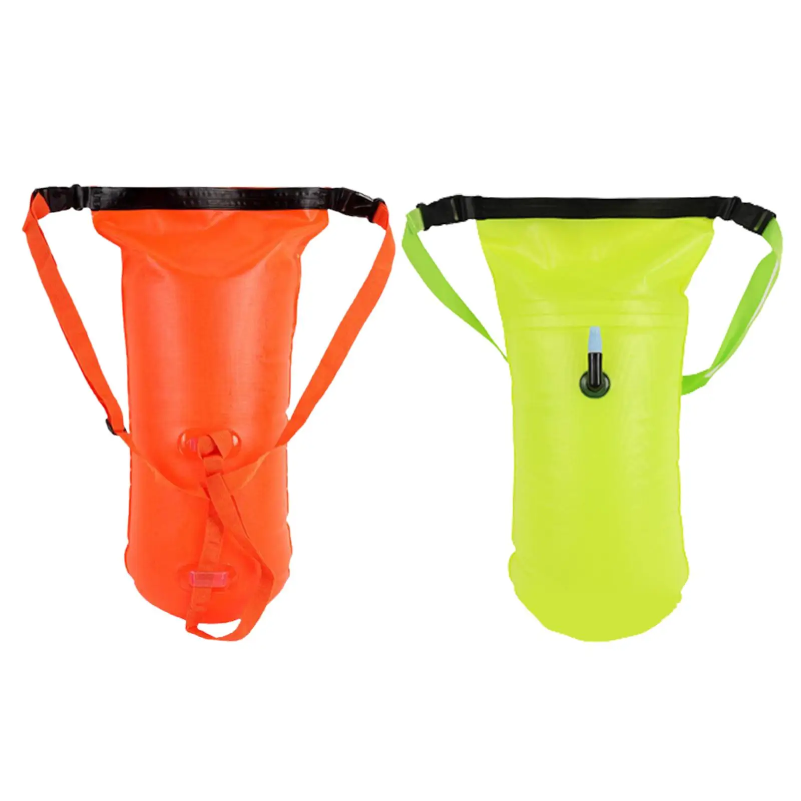 Swimming Buoy Safety Swim Buoy Waterproof Bag High Visible Buoy Float Waterproof Storage Bag for Diving Outdoor Surfing Rafting Swimming