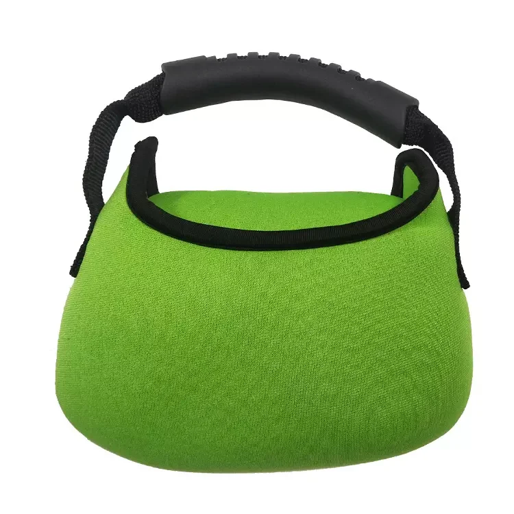 

Высококачественный мягкий материал для фитнеса и тяжелой атлетики унисекс, Неопреновая ручка, песочный чайник, колокольчик, тяжелый гимнастический тренажерный зал