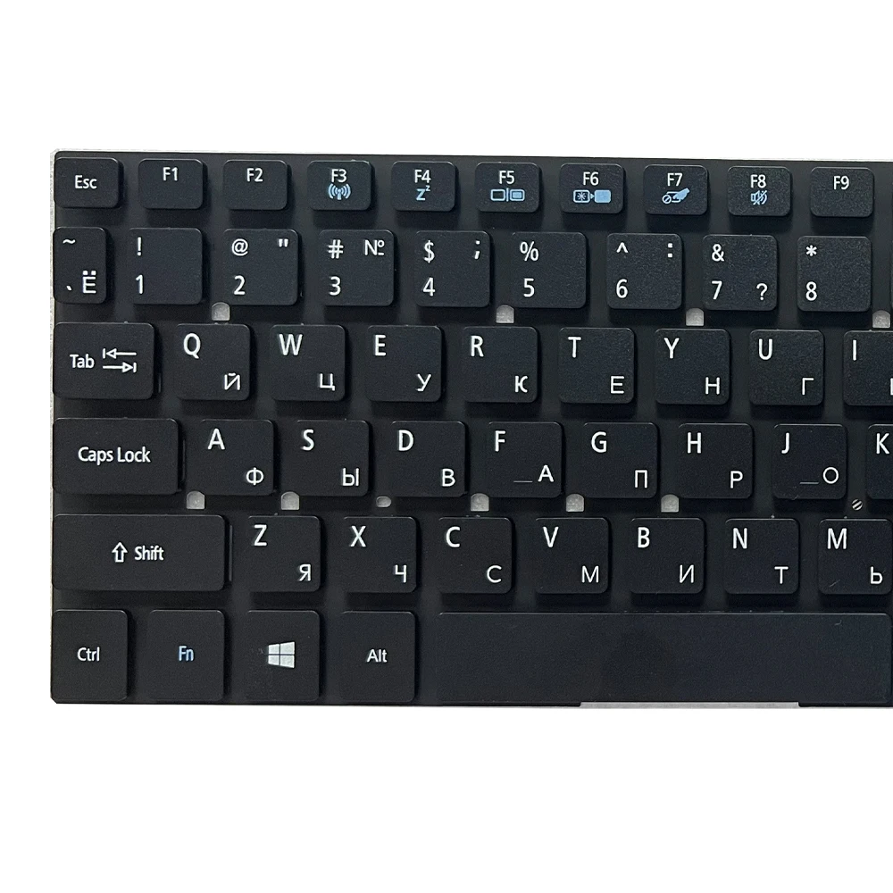 Teclado Russo para Acer Aspire Black ru E1522 E1-522g E1-510 E1-530 E1-530g E1-570 E1-570g E1-572 E1-572g E1731 E1-731g Novo - Imagem 2
