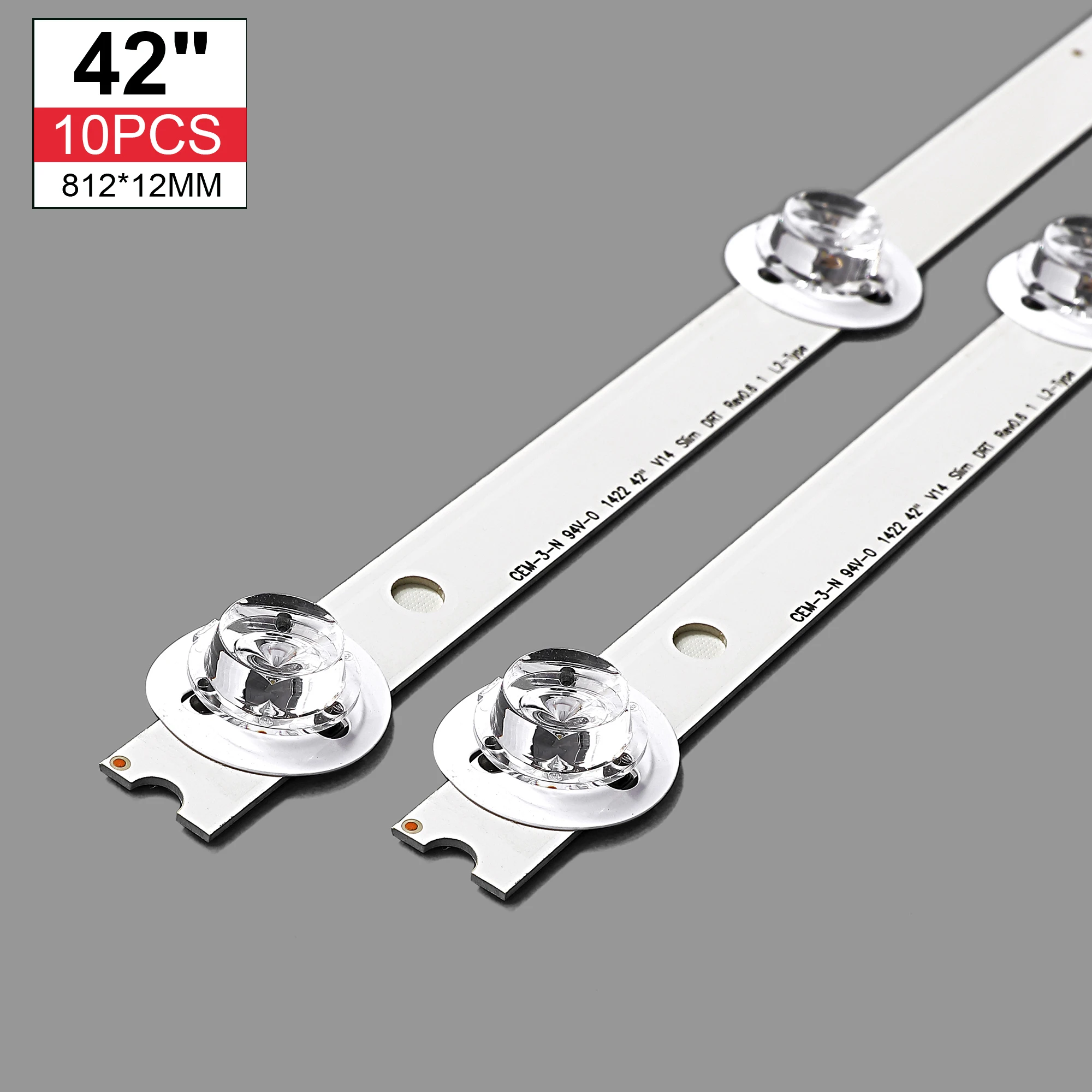 LED backlight strip(10)for LiG 42LY970H 42LB670V 42LB671 42LB673V 42LB675V 42LB677V 42LB679V 42LB700V 42LB730V 42LB7