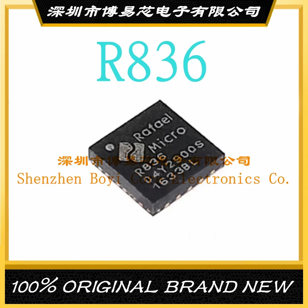 R836 QFN24 high frequency head brand new LCD motherboard chip original 2 10pcs 100% new free delivery se2431l r se2431l 2431l qfn 24 qfn24 se2436l r se2436l 2436l tqfn 24 qfn24 brand new original ic