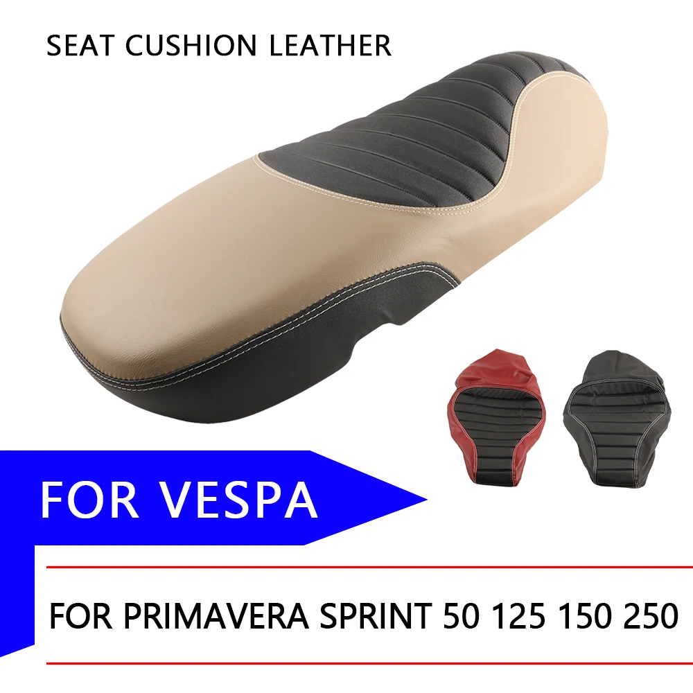 Premium Leather Seat Cover Sleeve Guard for VESPA Motorcycle Accessories