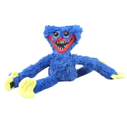 Huggy wuggy brinquedo de pelúcia 40cm poppy playtime personagem de jogo recheado boneca brinquedo assustador peluche brinquedos de presente macio para crianças natal