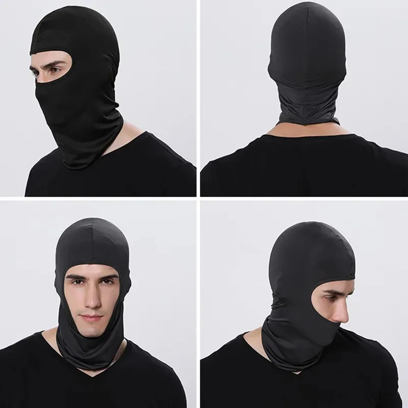 1/4pcs Motorcycle Face Mask Balaclava Cycling Bandana Hood Ski Neck Full Face Mask Windproof Dustproof Face Shield Biker Mask