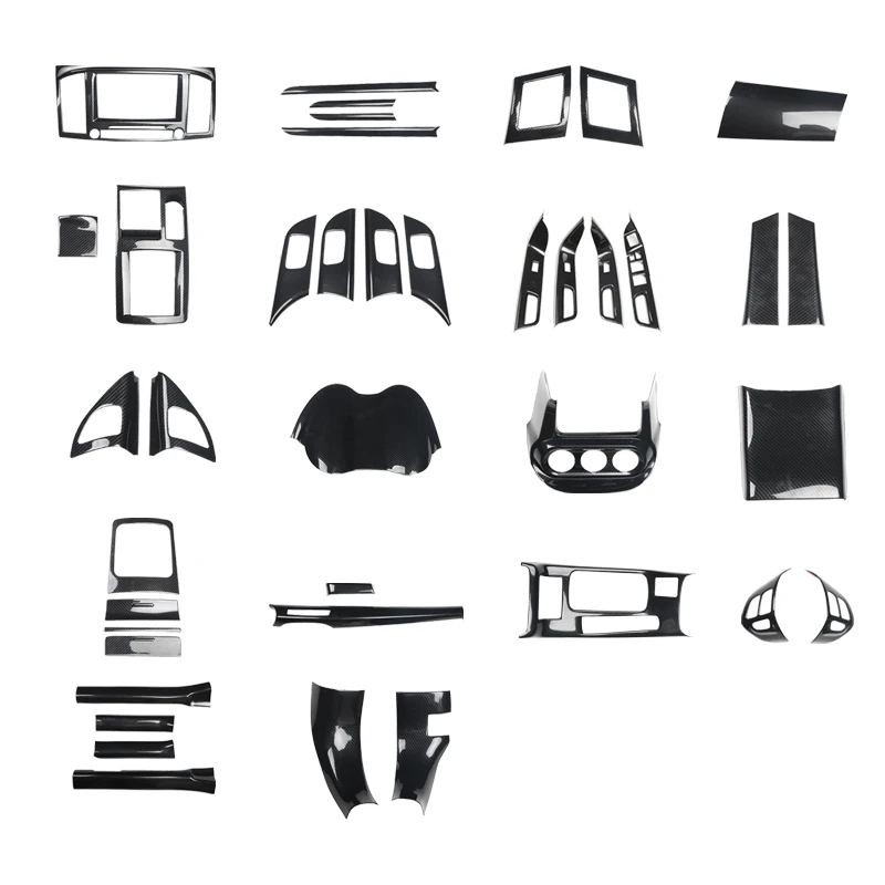 

For Mitsubishi Lancer-ex EX 2010 2011 2012 2013 2014 2015 2016 ABS Carbon Fiber Style Accessories Interior Decoration Sticker